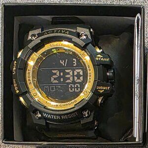 Brand new ACW8046-003 - Activa Sync X Invicta Men's Digital Watch - 50mm. Black.